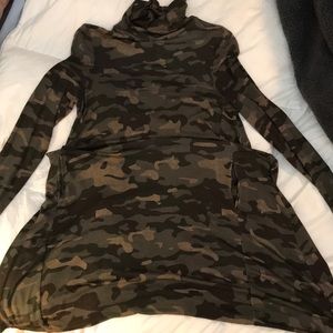 L/S Mudpie Camo dress